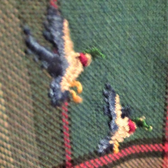 MANDY tartan button-down blouse Sz 7/8 - Picture 4 of 4